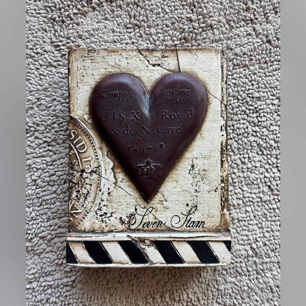Sid Dickens T-175  Seven Of Hearts Memory Block Retired